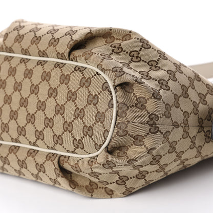 Gucci Monogram Messenger Bag Off White 7 of 11