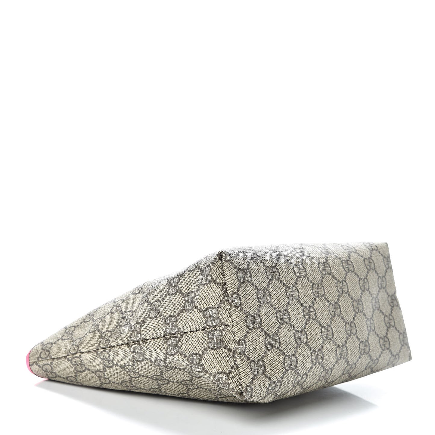 GG Supreme Monogram Kids Heart Tote Pink