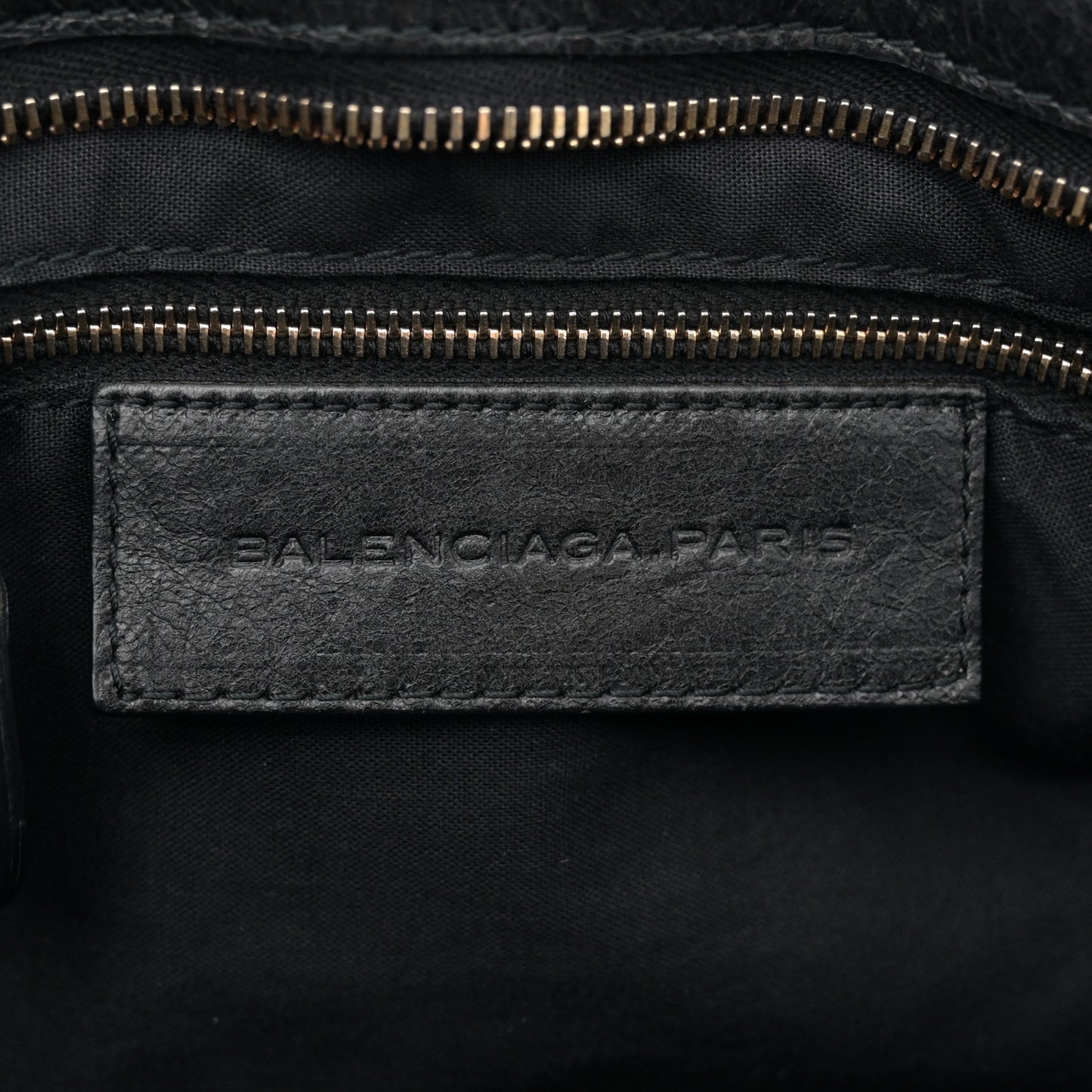 Agneau Giant 12 Rose Gold Hardware Part Time Black