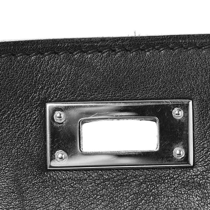 Hermes Swift Kelly Cut Clutch Pochette Black 15 of 23