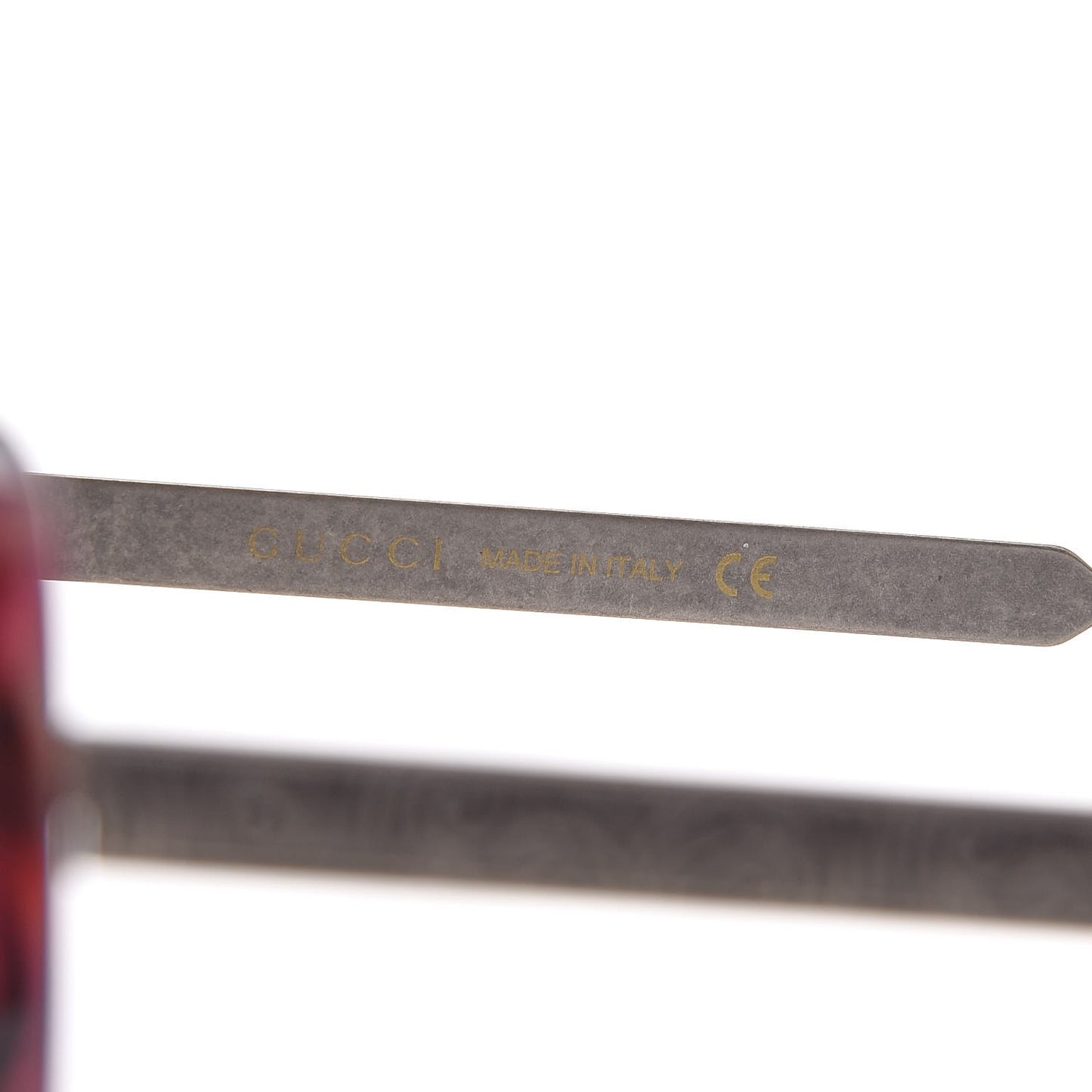 Squared Frame Sunglasses GG0216SA Pink Havana