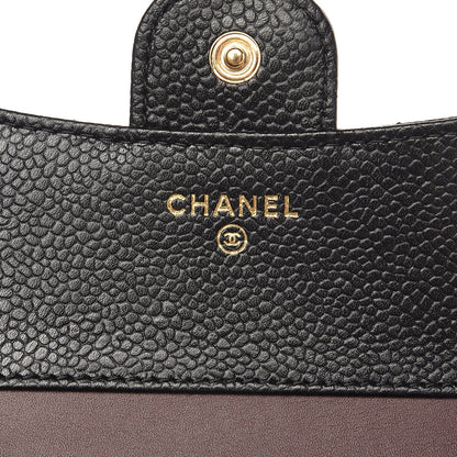 Chanel Caviar Quilted Compact Flap Wallet Black 6 of 8