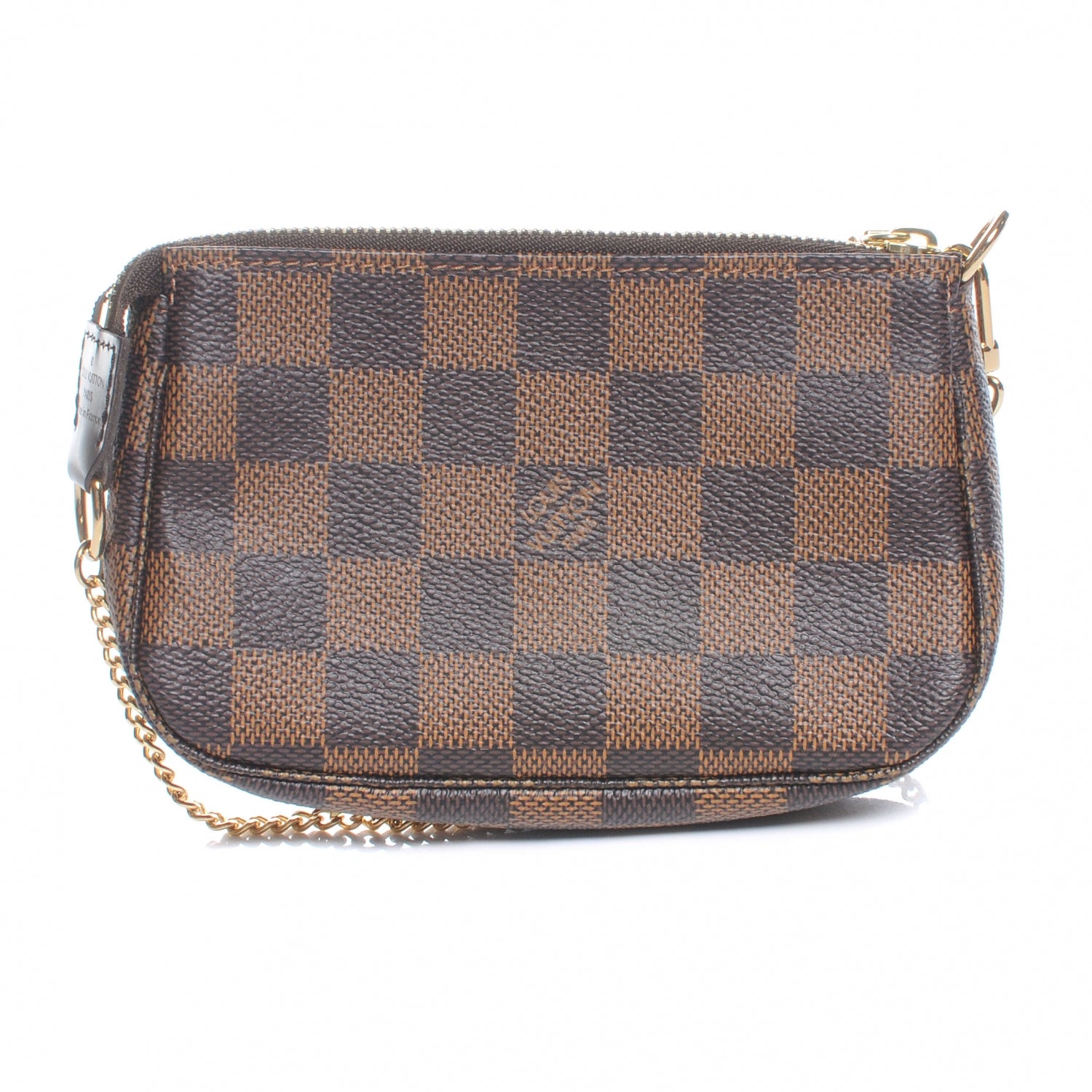 Louis Vuitton Damier Ebene Complice Trunks and Bags Mini Pochette Accessories Red 3 of 7