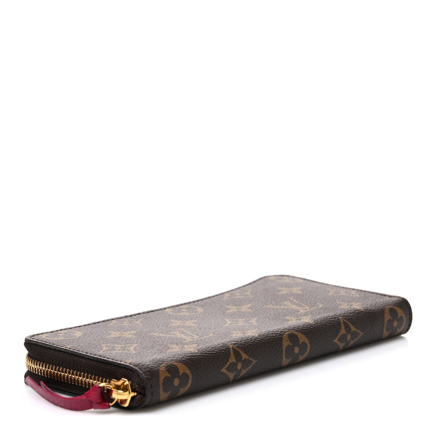 Monogram Clemence Wallet Fuchsia