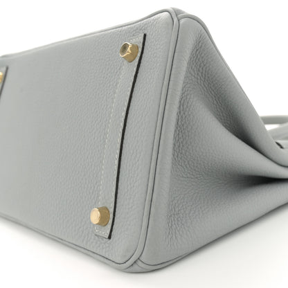 Hermes Togo Birkin 30 Bleu Glacier 10 of 14