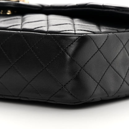 Chanel Lambskin Quilted Medium Westminster Pearl Flap Black 10 of 14