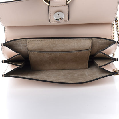 Chloe Goatskin Smooth Calfskin Mini Faye Chain Shoulder Bag Pink 5 of 10