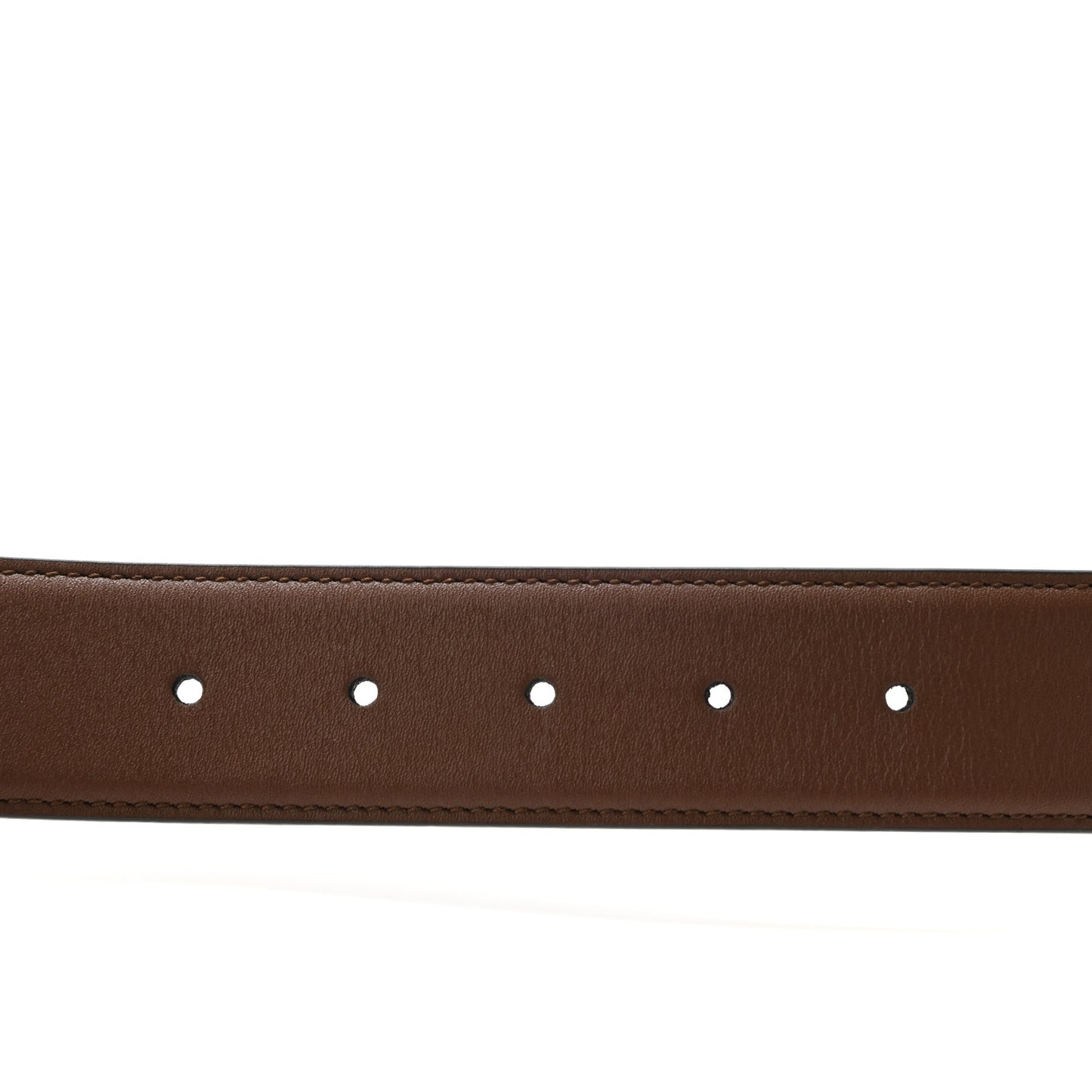 Calfskin Interlocking G 37mm Belt 80 32 Nut Brown