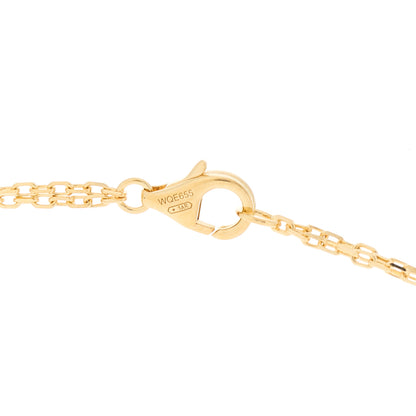 Cartier 18K Yellow Gold 2 Diamond LOVE Necklace 5 of 6