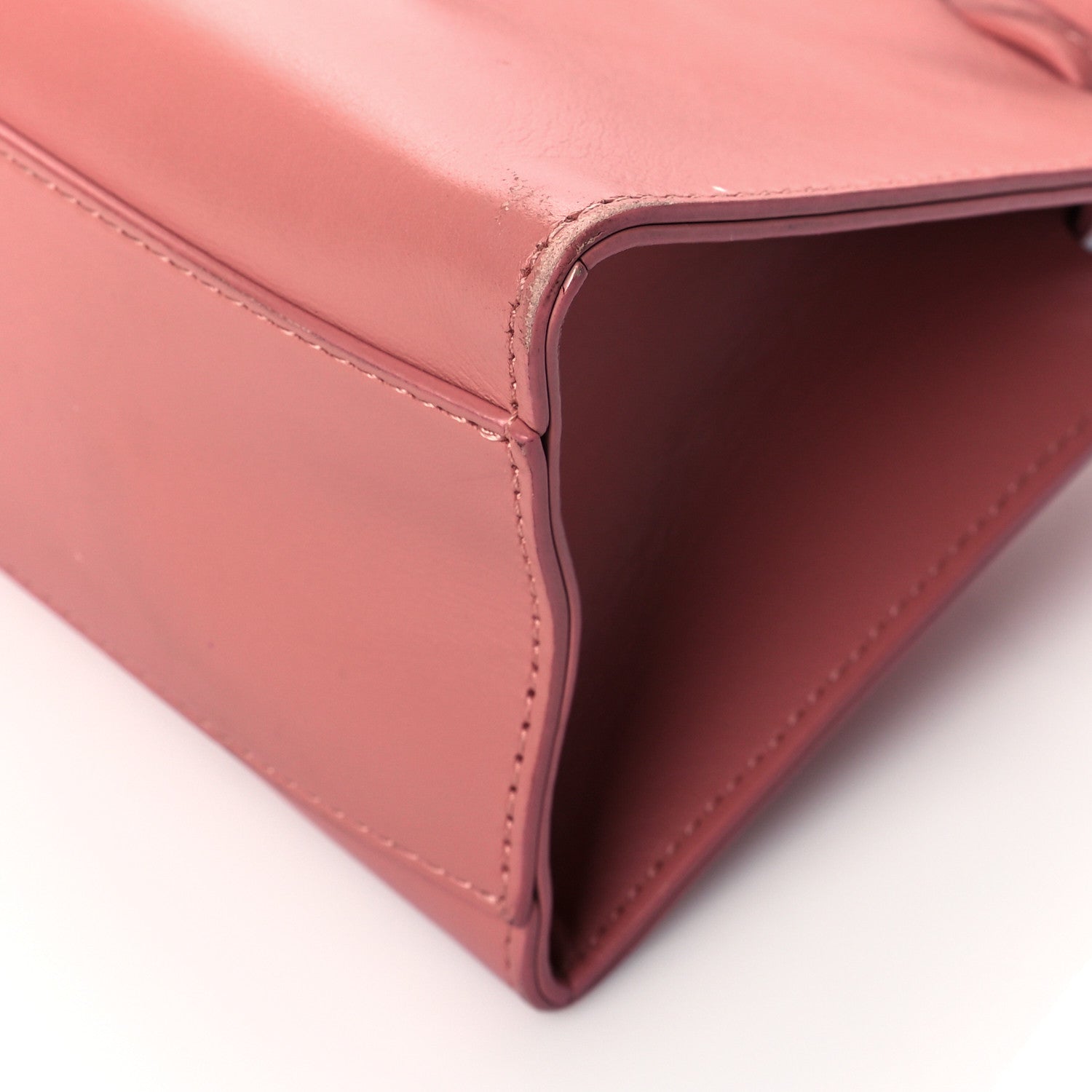 Mansur Gavriel Calfskin Mini Mini Sun Bag Blush 8 of 8
