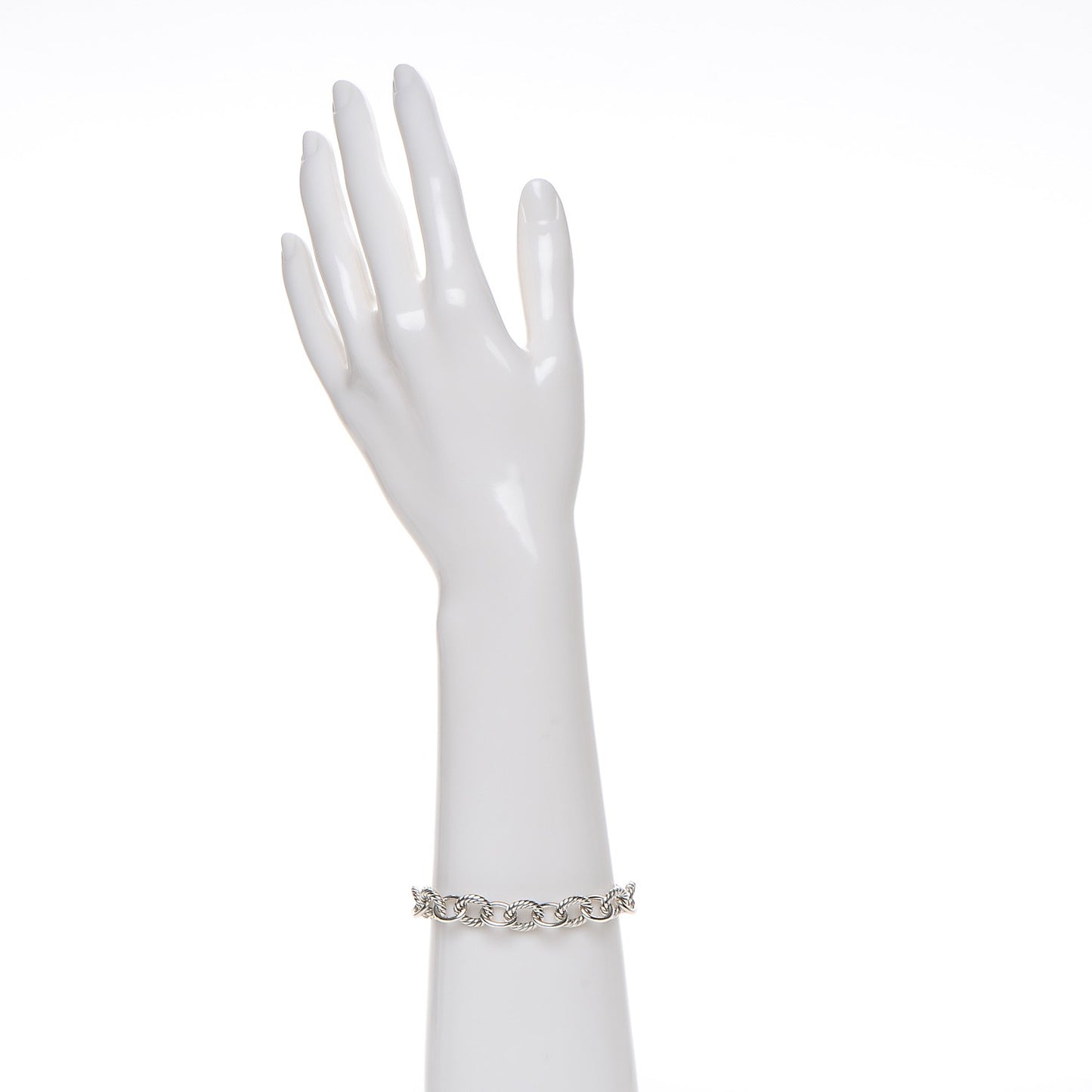 Sterling Silver 10mm Medium Oval Link Bracelet