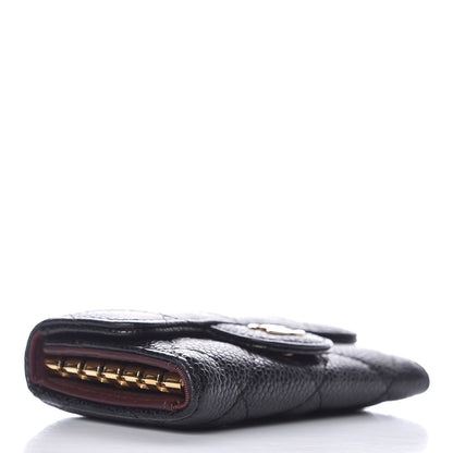 Chanel Caviar Quilted 6 Key Holder Black 4 of 9