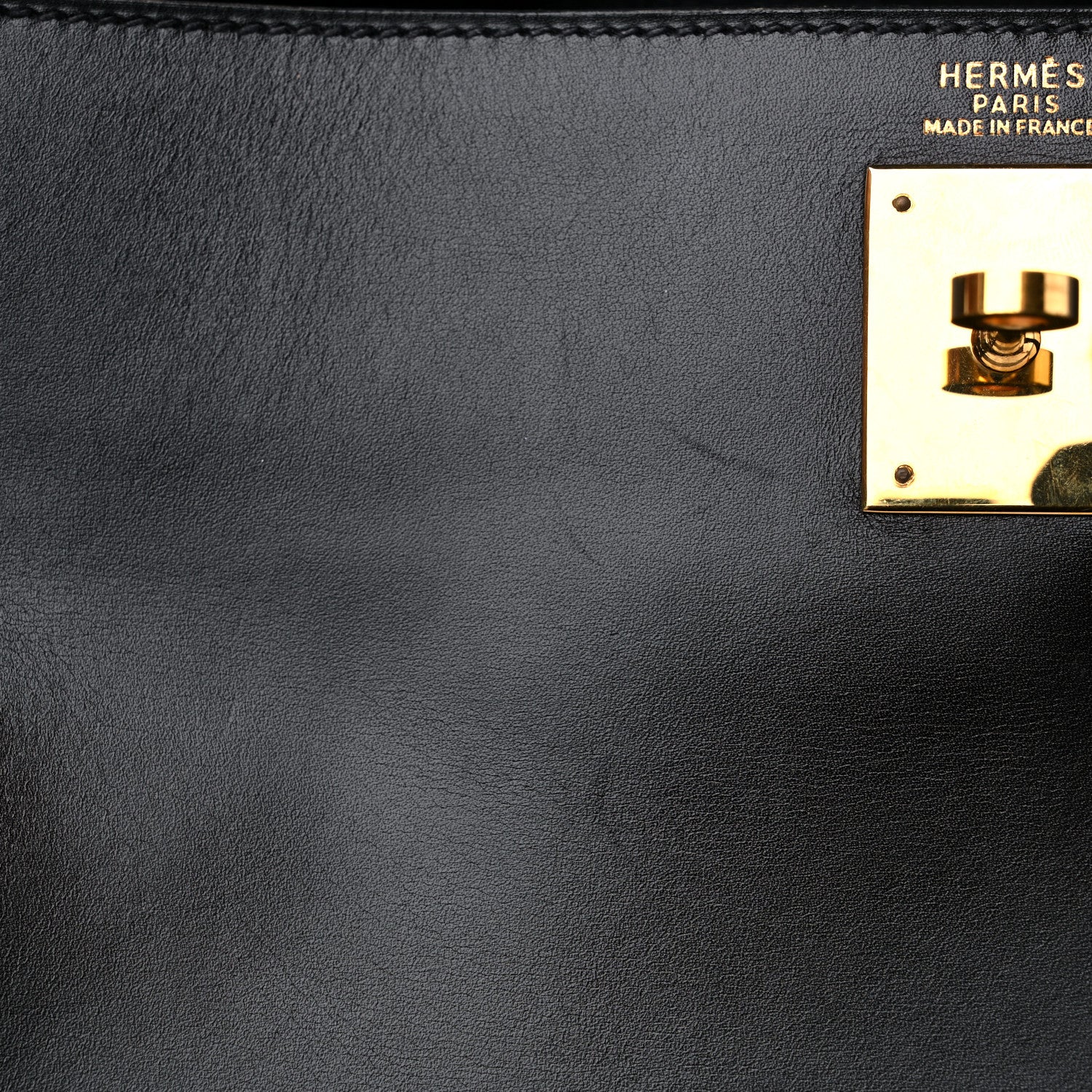 Hermes Box Kelly Retourne 32 Black 13 of 21