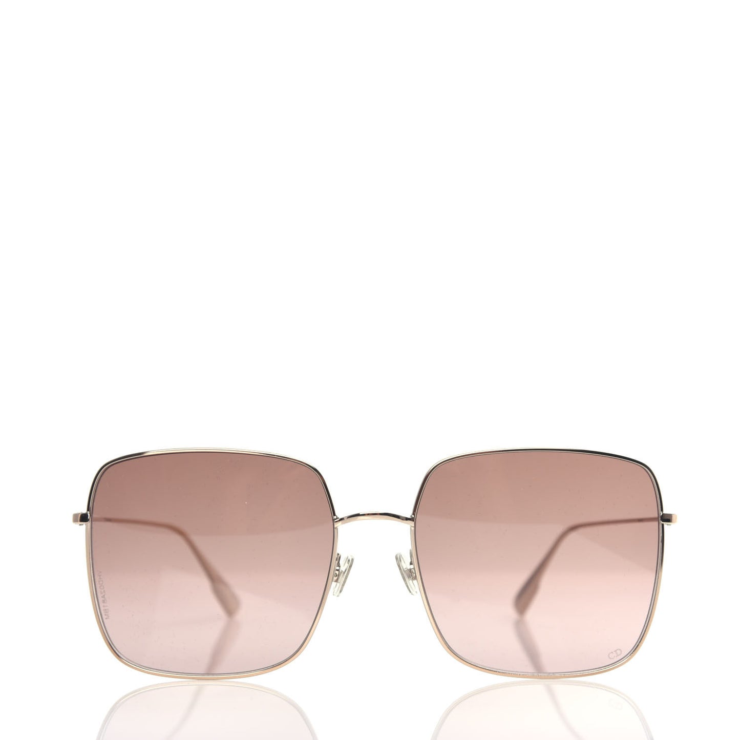 Metal Stellaire 1 Square Sunglasses Gold
