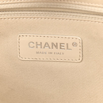 Chanel Mixed Fibers Small Deauville Tote Light Beige 5 of 9