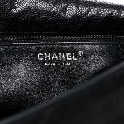 Chanel Caviar Timeless CC Accordion Flap Black 6 of 15