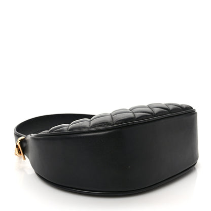 Versace Nappa Quilted Medusa Shoulder Bag Black 4 of 8