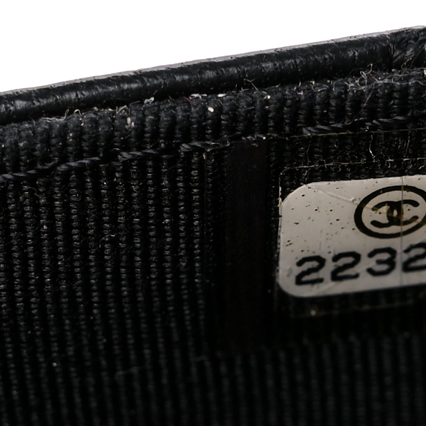 Lambskin Quilted Wallet On Chain WOC Black