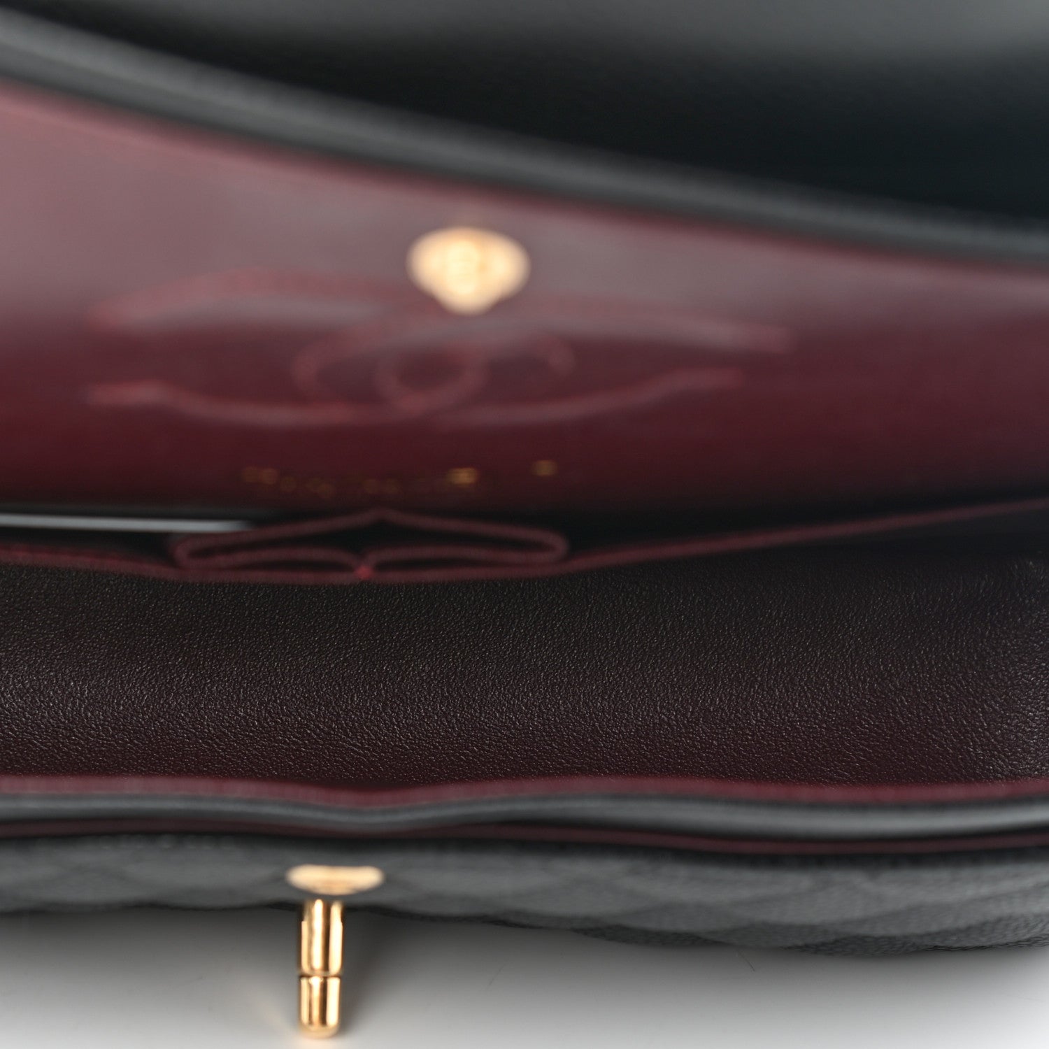 Chanel Caviar Quilted Medium Double Flap Black 5 of 9