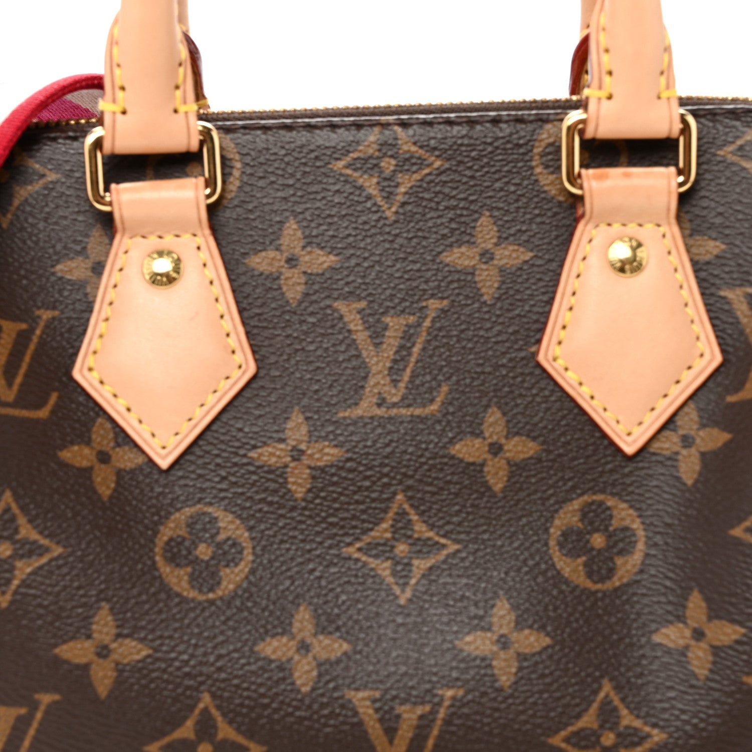 Louis Vuitton Monogram Speedy Bandouliere 20 Fuchsia 7 of 10