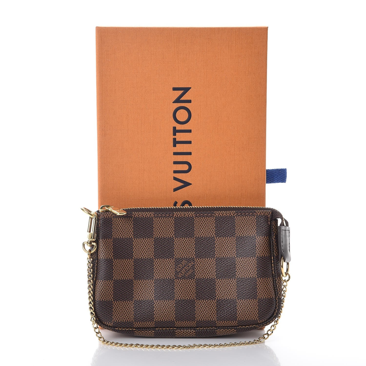 Louis Vuitton Damier Ebene Mini Pochette Accessories 8 of 8