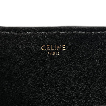 Celine Smooth Calfskin Triomphe Medium Louise Bag Black 7 of 11