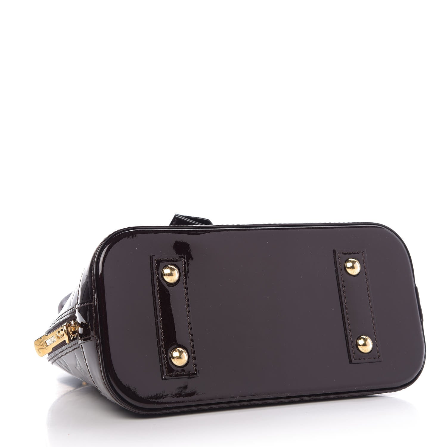 Louis Vuitton Vernis Alma BB Amarante 5 of 10