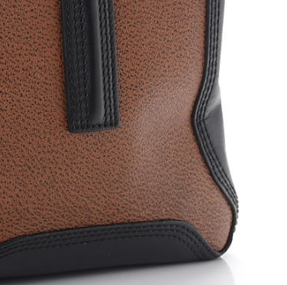3.1 Textured Calfskin Large Colorblock Pashli Satchel Copper