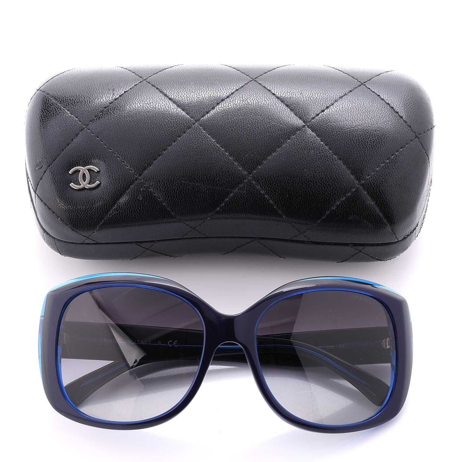Chanel CC Sunglasses 5183 Blue 8 of 8