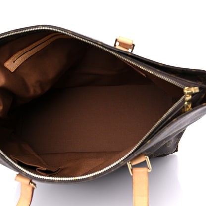 Louis Vuitton Monogram Cabas Mezzo 5 of 12
