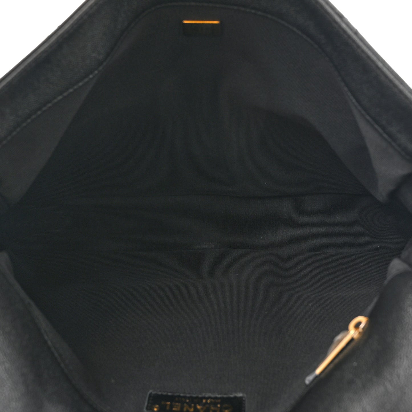 Caviar Quilted Supple Twins Hobo Bag Black