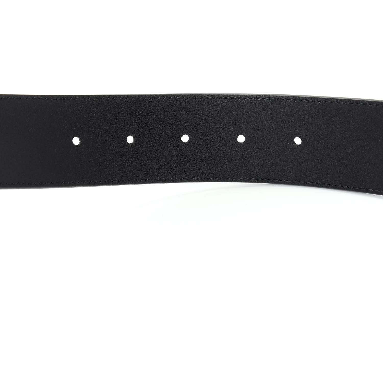 Gucci Calfskin Double G 40mm Belt 75 30 Black 4 of 7