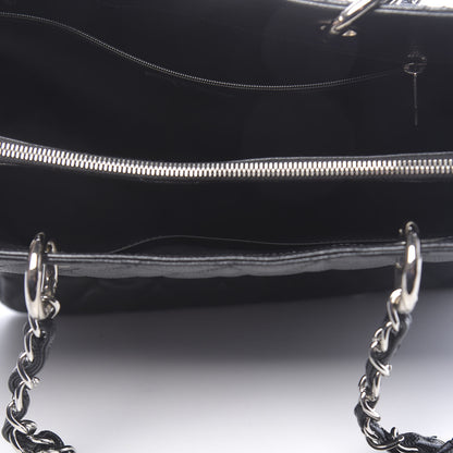 Chanel Caviar Quilted Grand Shopping Tote GST Black 6 of 12