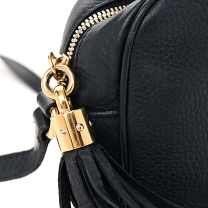 Gucci Pebbled Calfskin Small Soho Disco Bag Blue 13 of 16