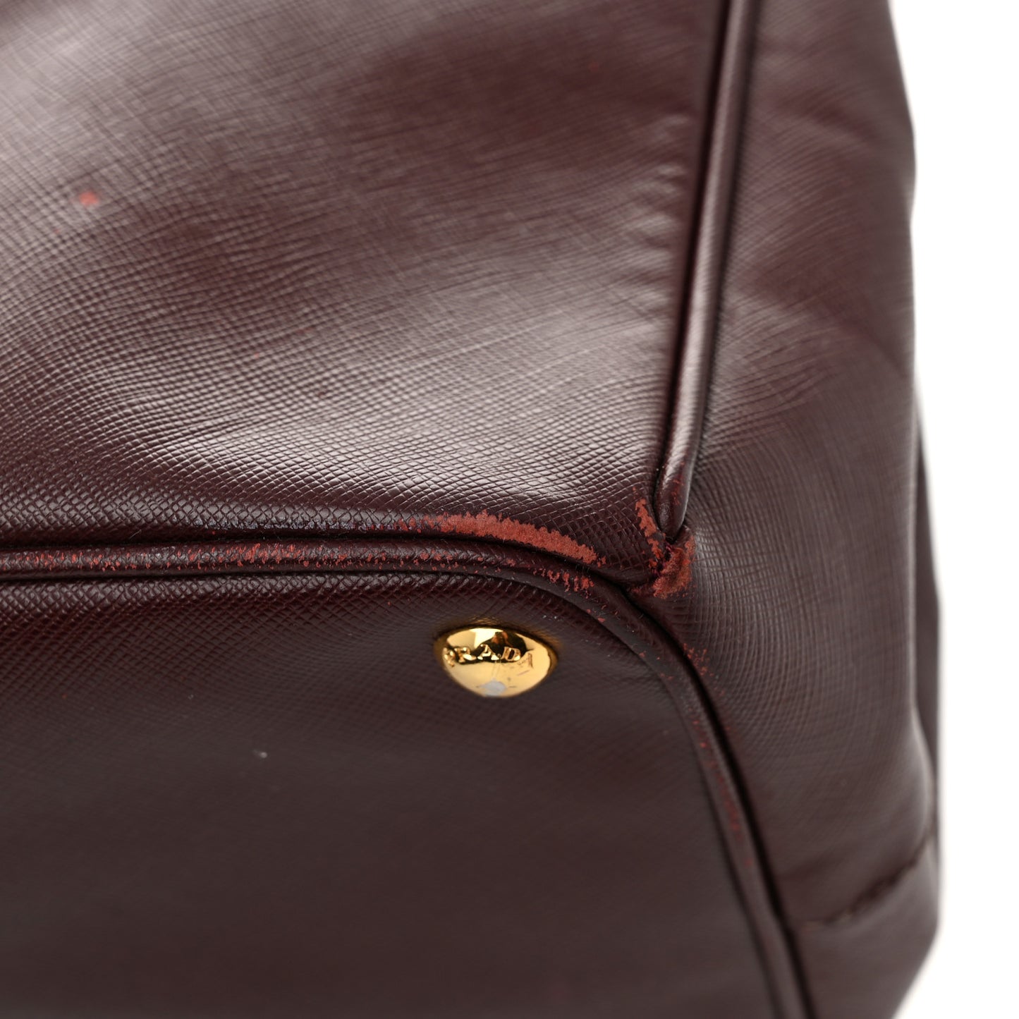 Saffiano Lux Large Tote Granato