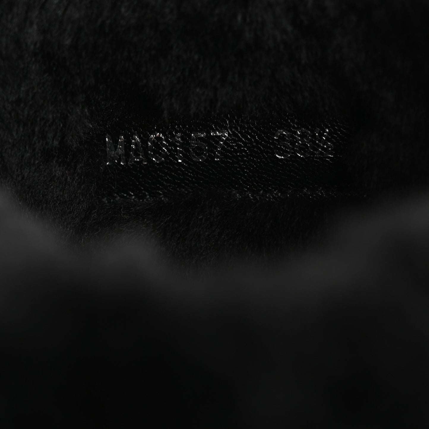 Suede Calfskin Shearling Flat Boot 38.5 Black