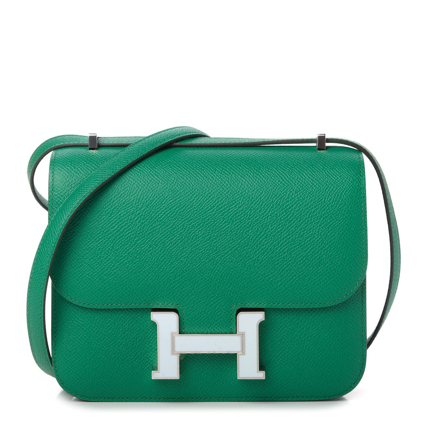 Epsom Enamel Constance 18 Vert Jade Bleu Brume