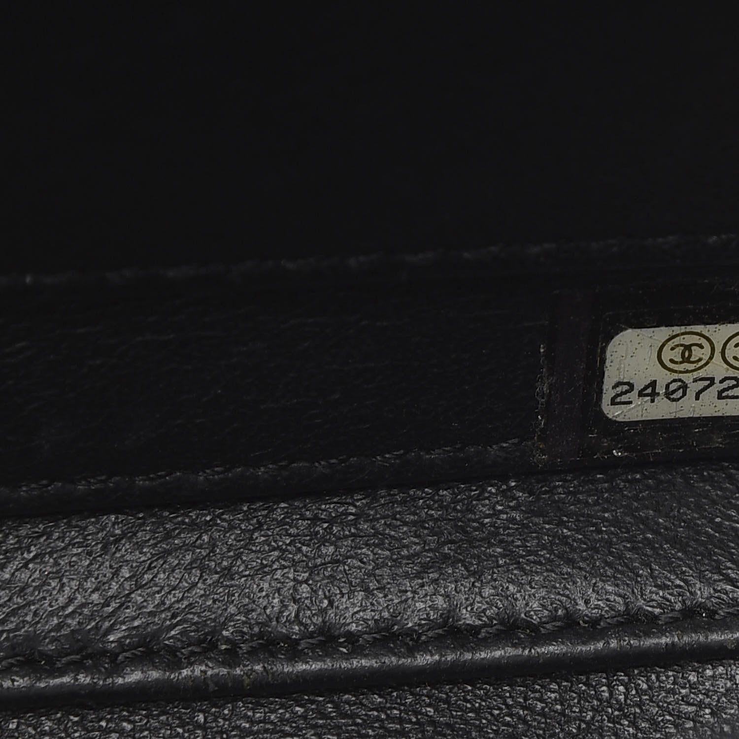 Chanel Caviar Quilted Small CC Filigree Vanity Case Beige Black 7 of 12