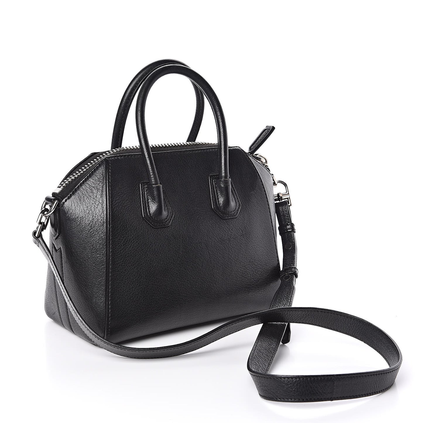 Sugar Goatskin Mini Antigona Black