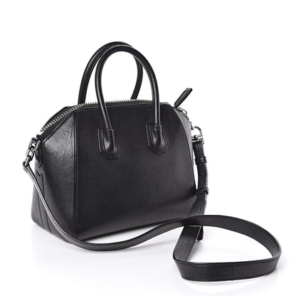 Givenchy Sugar Goatskin Mini Antigona Black 3 of 10