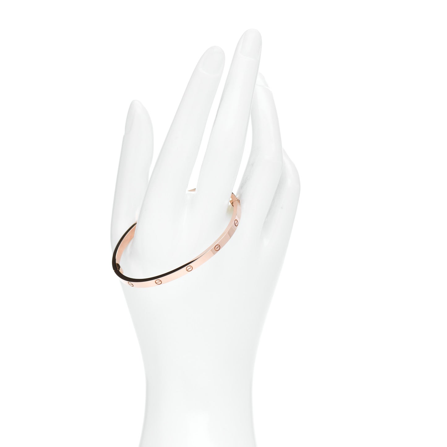 18K Pink Gold Small LOVE Bracelet 17