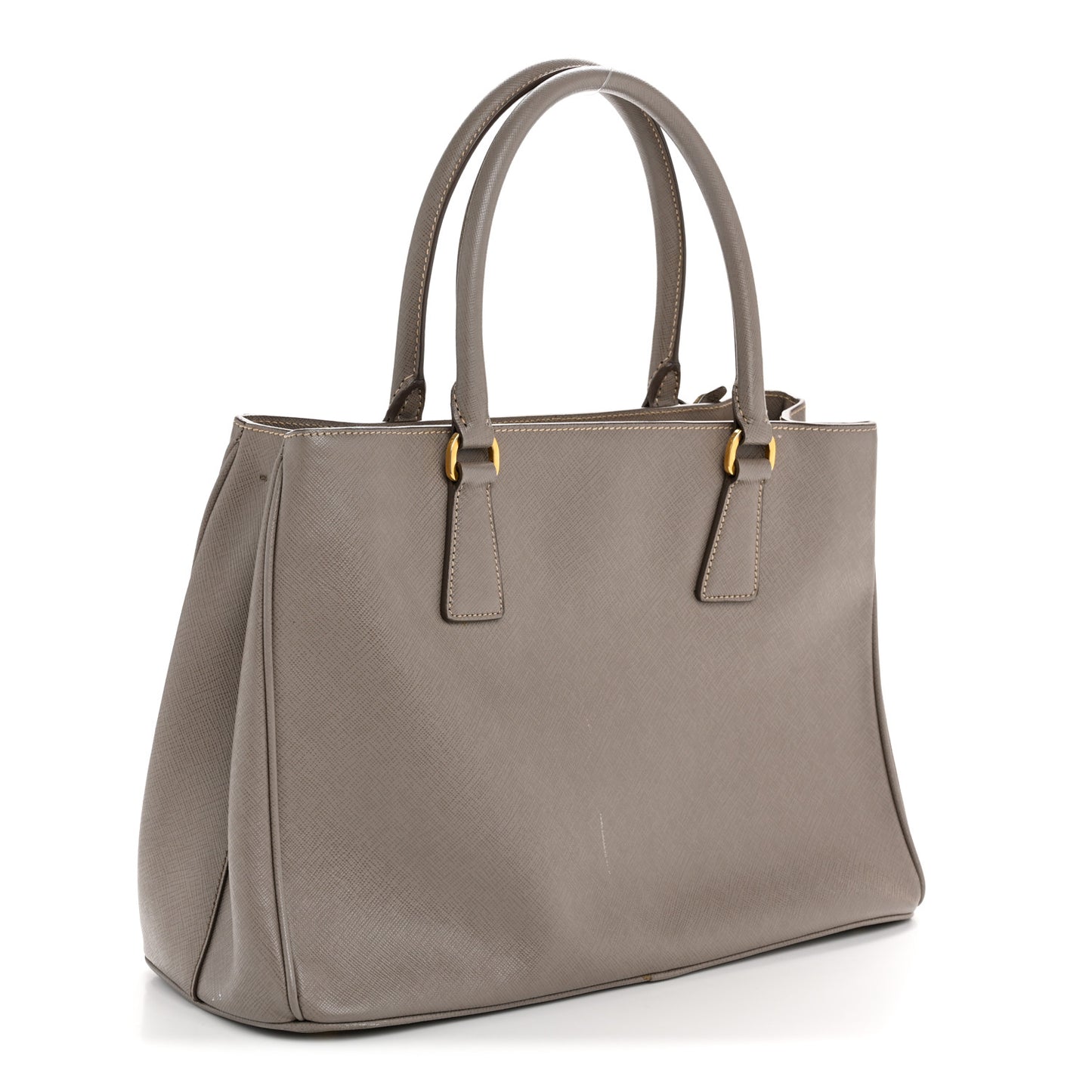 Saffiano Lux Medium Tote Argilla