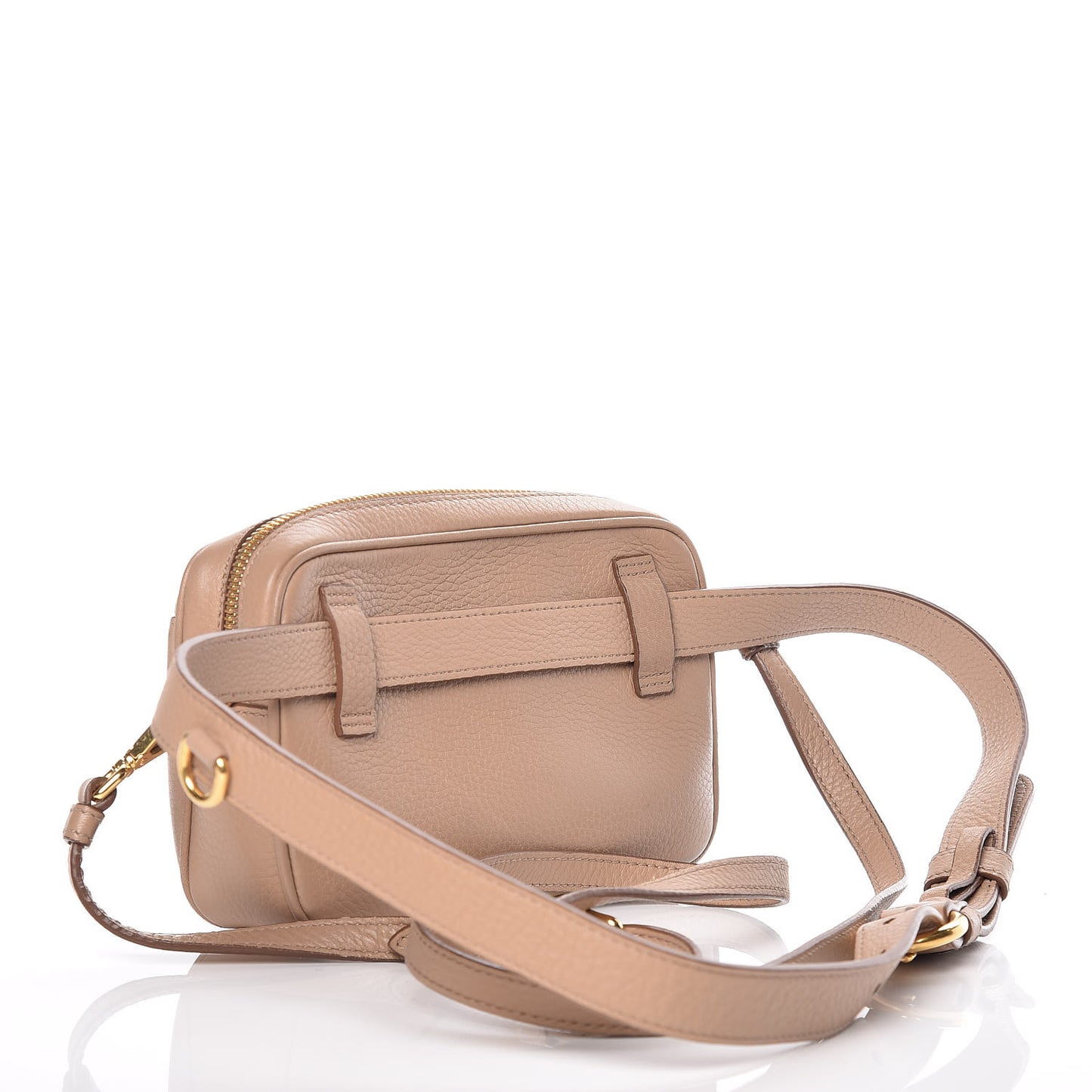 Vitello Daino Belt Bag Cammeo