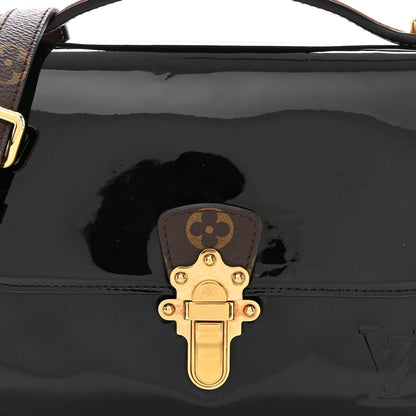 Louis Vuitton Patent Calfskin Monogram Cherrywood PM Black 7 of 12