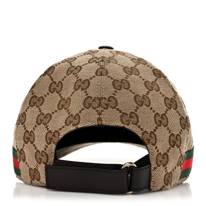 Gucci Monogram Web Baseball Hat M Beige Cocoa 5 of 9