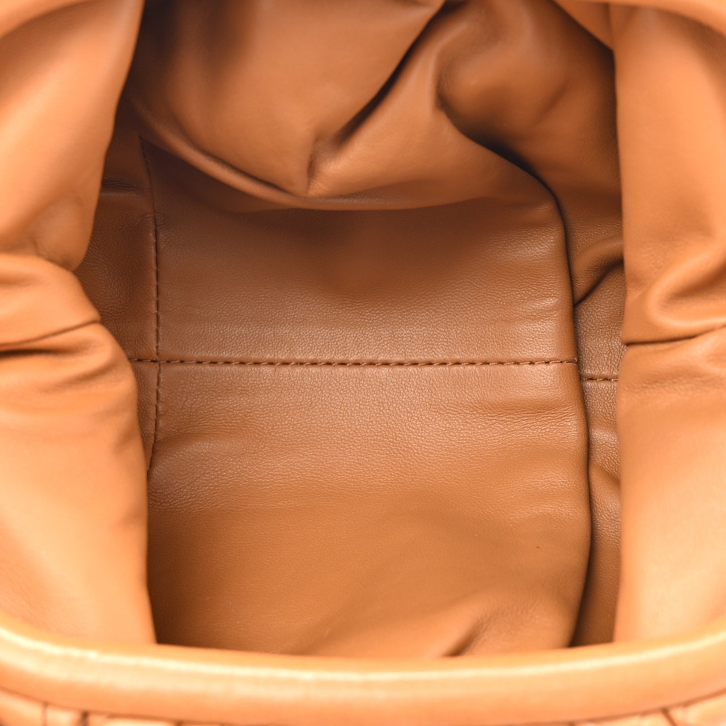 Nappa Intrecciato The Mini Pouch Carmel