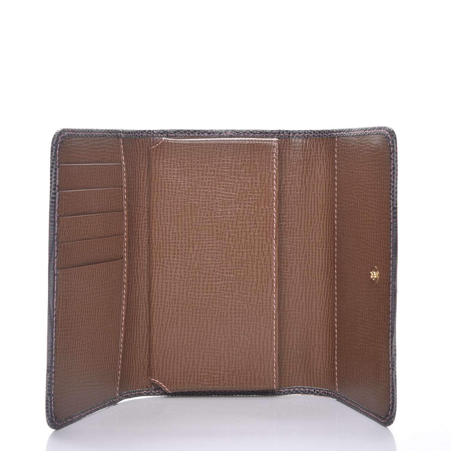 Dolce & Gabbana Textured Calfskin Mini Von Mix Bag Grey 6 of 8