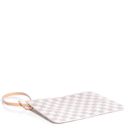 Louis Vuitton Damier Azur Neverfull MM GM Pochette 4 of 8