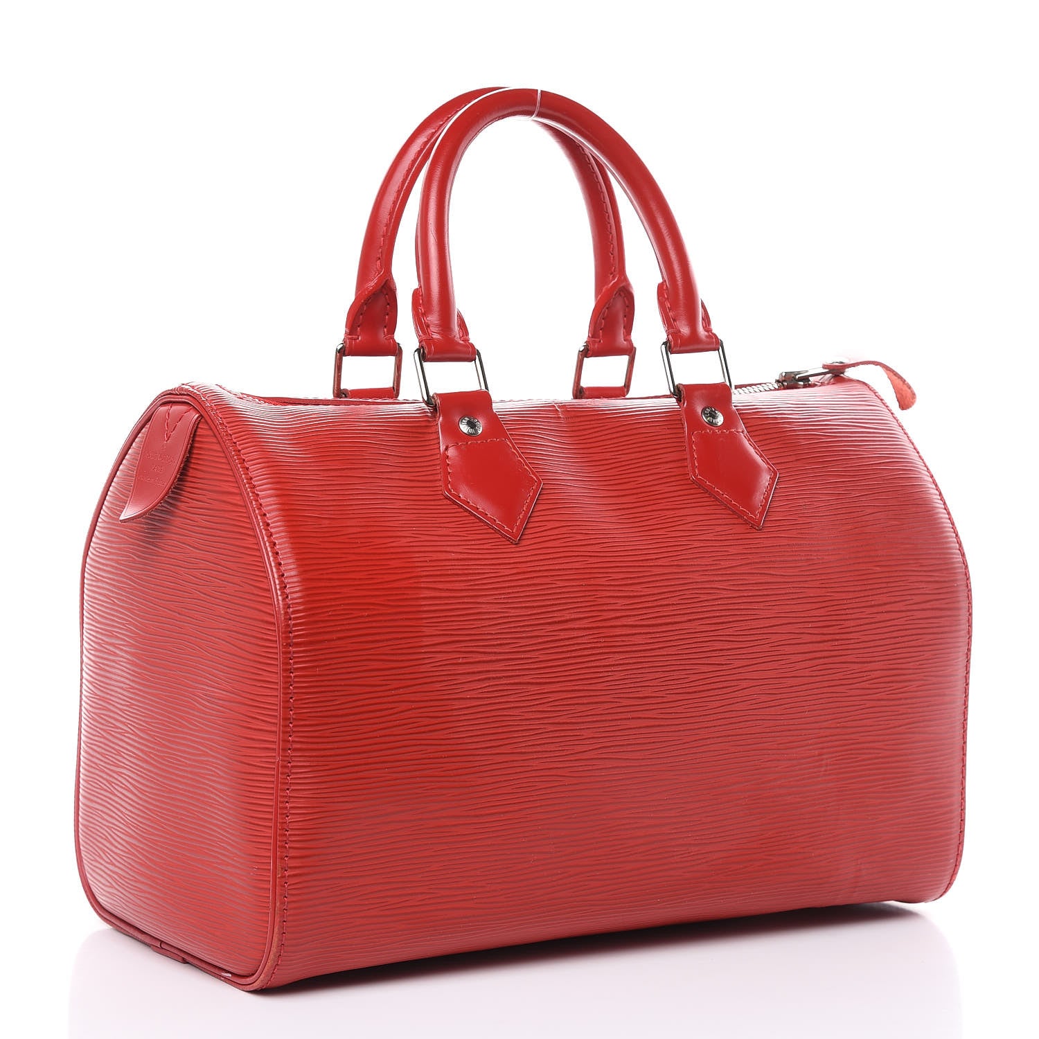 Louis Vuitton Epi Speedy 25 Rouge 3 of 18