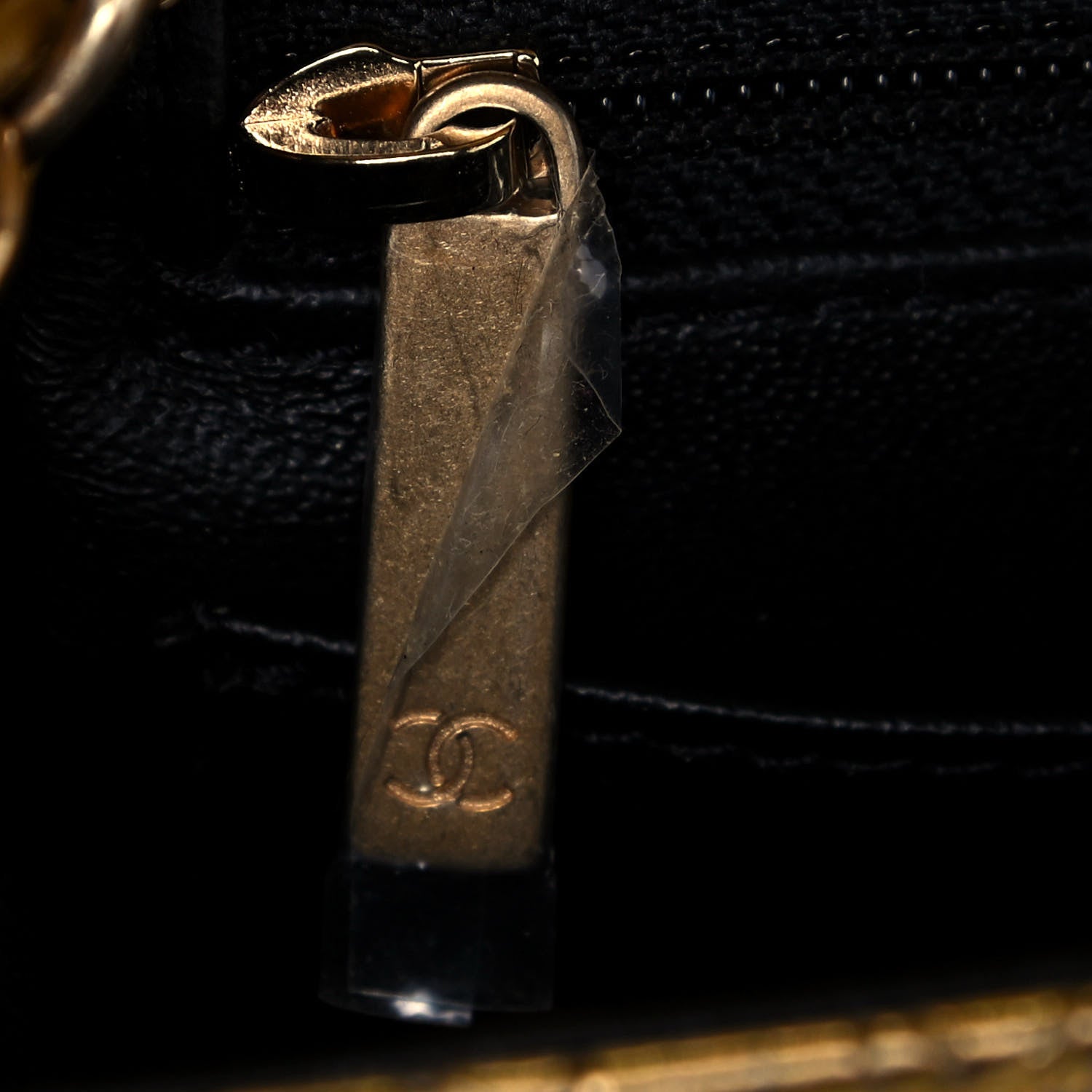 Chanel Metallic Calfskin Crocodile Embossed Cocodile Rectangular Mini Flap Gold 12 of 12